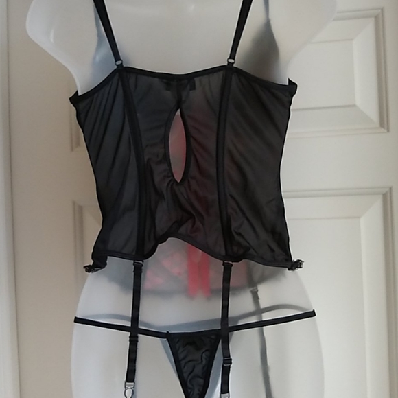 DREAMGIRL Plaid Teddy - Picture 2 of 6